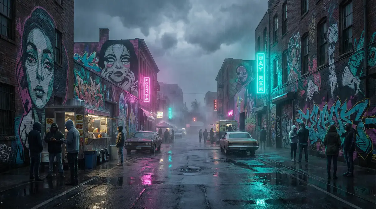 风月大陆完整版 - 雨夜壁画街
